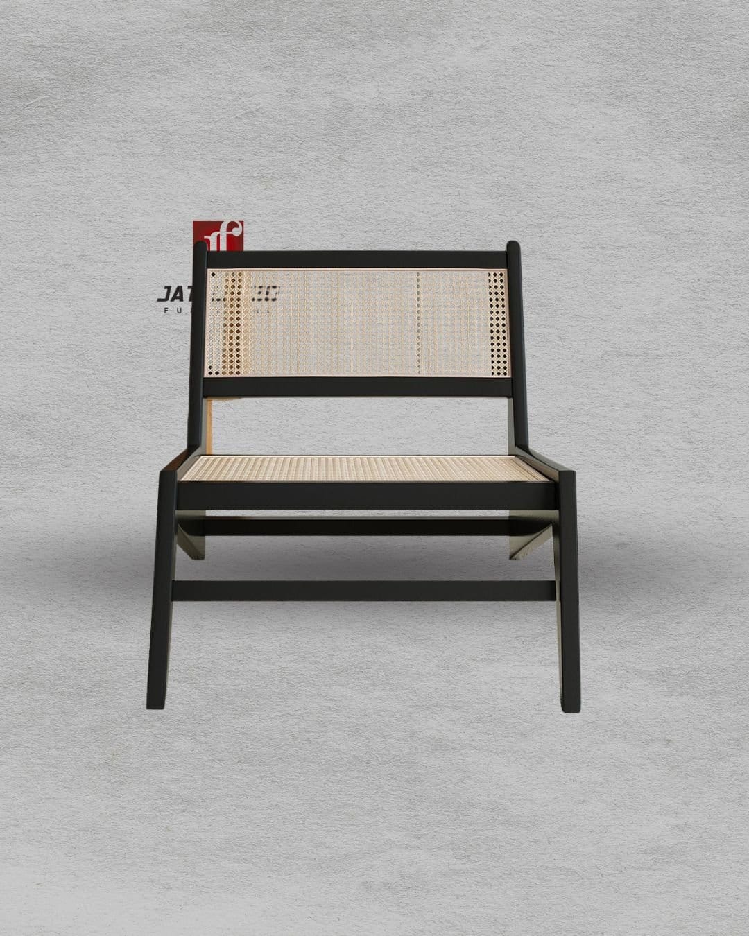 Kursi Santai Kayu Jati Rotan Asli